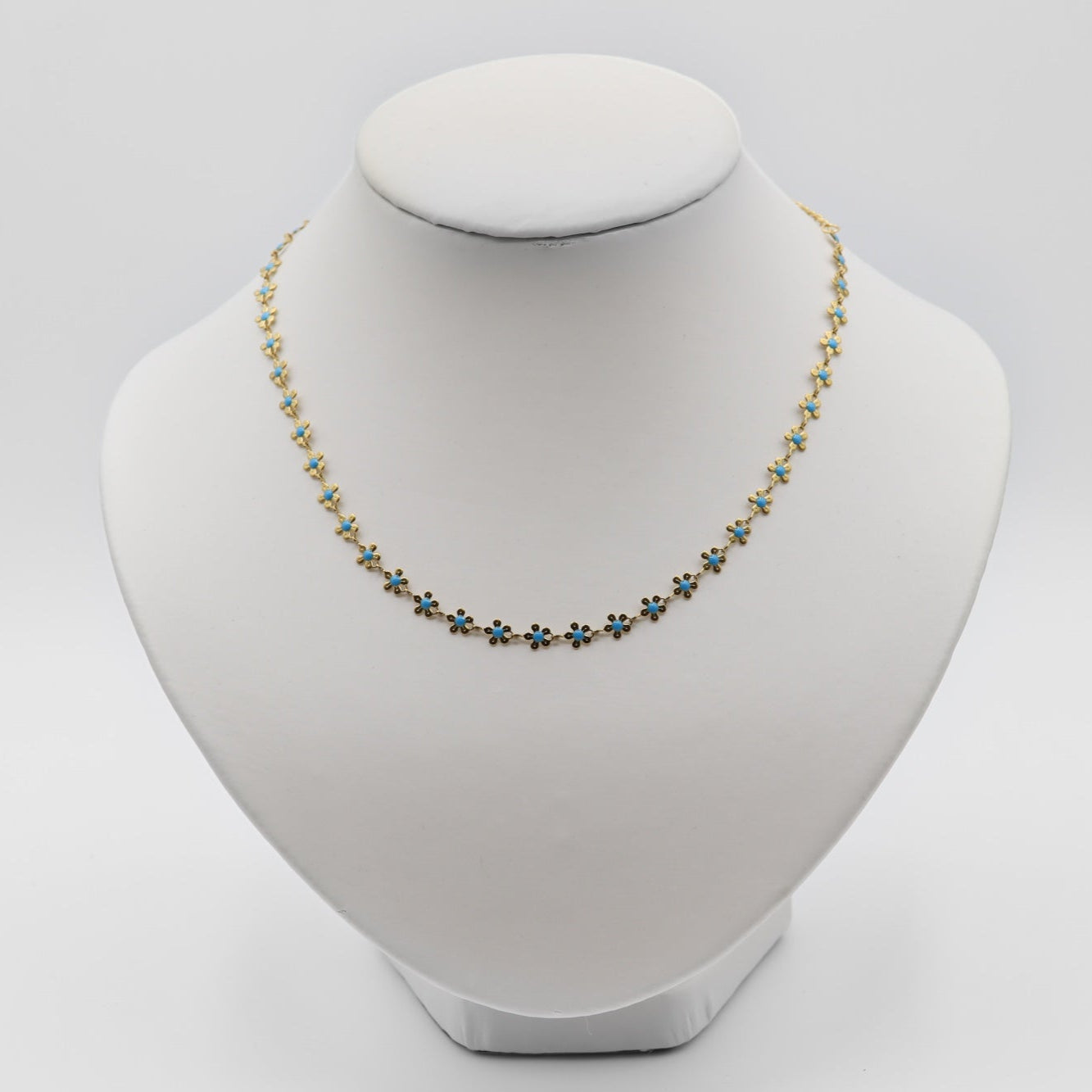 Blue Blossom Necklace