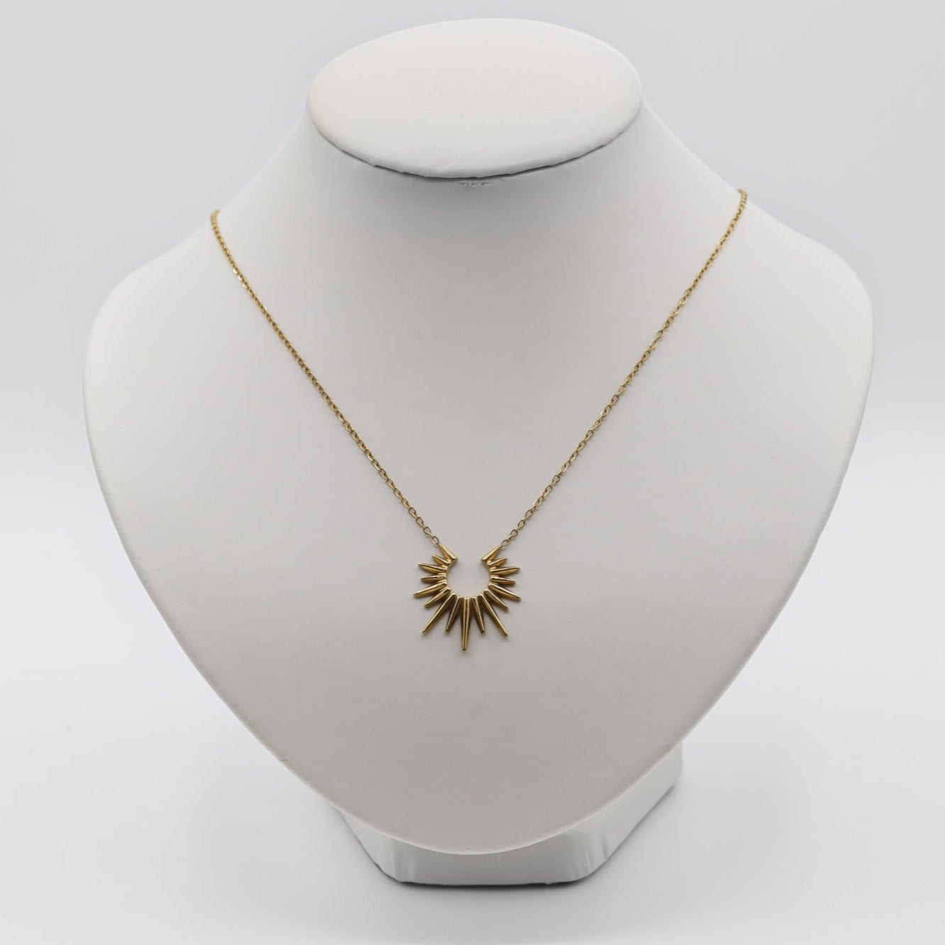 Radiant Sun Pendant Necklace